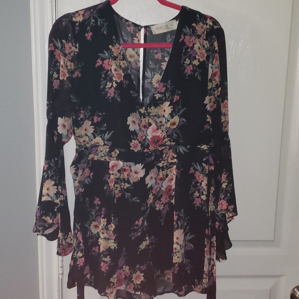 Floral Romper